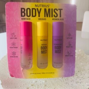 Body Mist 4fl oz, 3 pack.